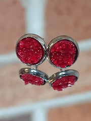 Small Cranberry Druzy